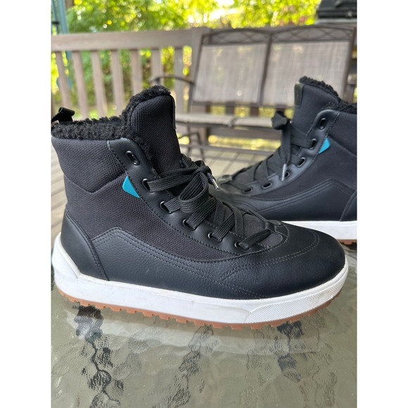 Vessi Everyday Waterproof Ankle Winter Boots Women's Black Comfort - Picture 1 of 10